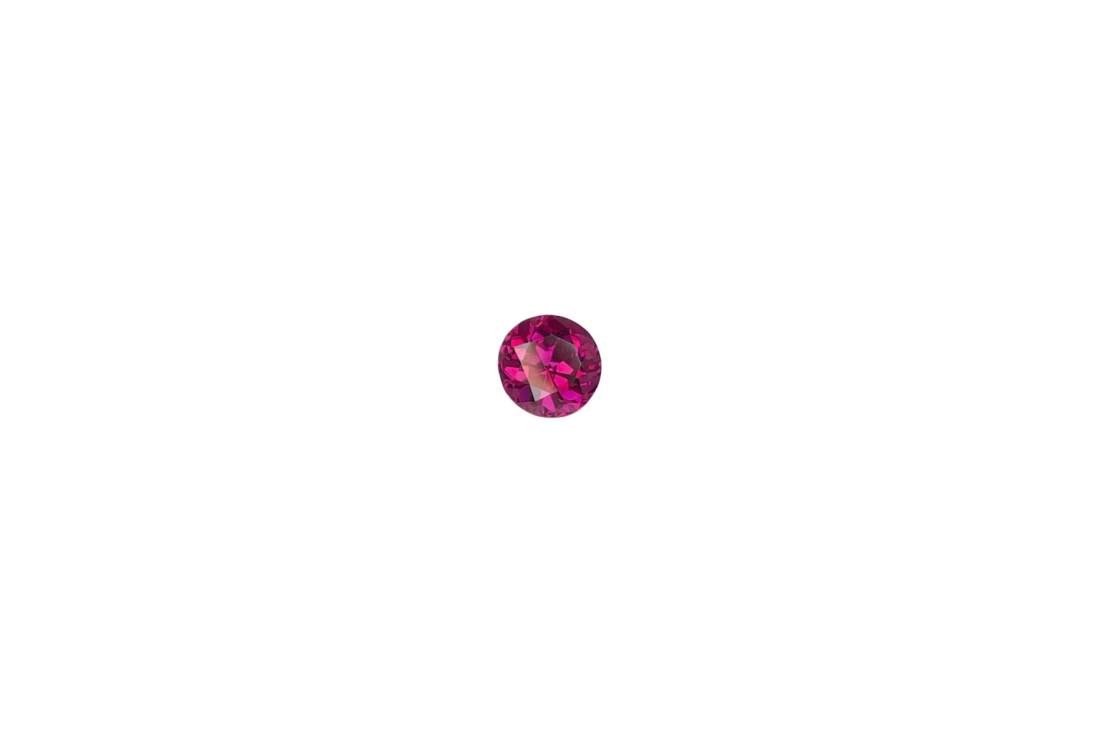 2.26ct Natural Rhodolite Garnet  Round Cut Faceted Loose Gemstones from Tanzania — view 4
